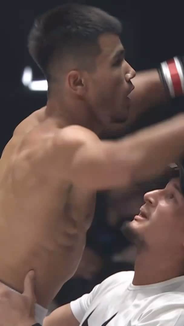 RIZIN FF OFFICIALのインスタグラム：「𝗗𝗼𝗻’𝘁 𝘀𝗹𝗲𝗲𝗽 𝗼𝗻 𝗥𝗮𝗺𝗮𝘇𝗮𝗻 𝗧𝗲𝗺𝗶𝗿𝗼𝘃’𝘀 𝗽𝗼𝘄𝗲𝗿...  He is one of several RIZIN Flyweights that can bang  [ #RIZIN44 | 9/24 ］ 🔗https://jp.rizinff.com/_ct/17643814」