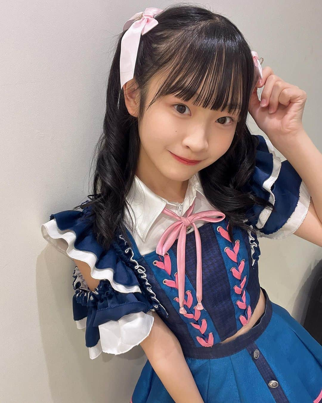 西野心桜のインスタグラム：「東京遠征中です！明日は秋葉原でライブです！！🩷   #アイドル  #女子中学生  #jc2  #09  #西野心桜  #ハーフツイン」