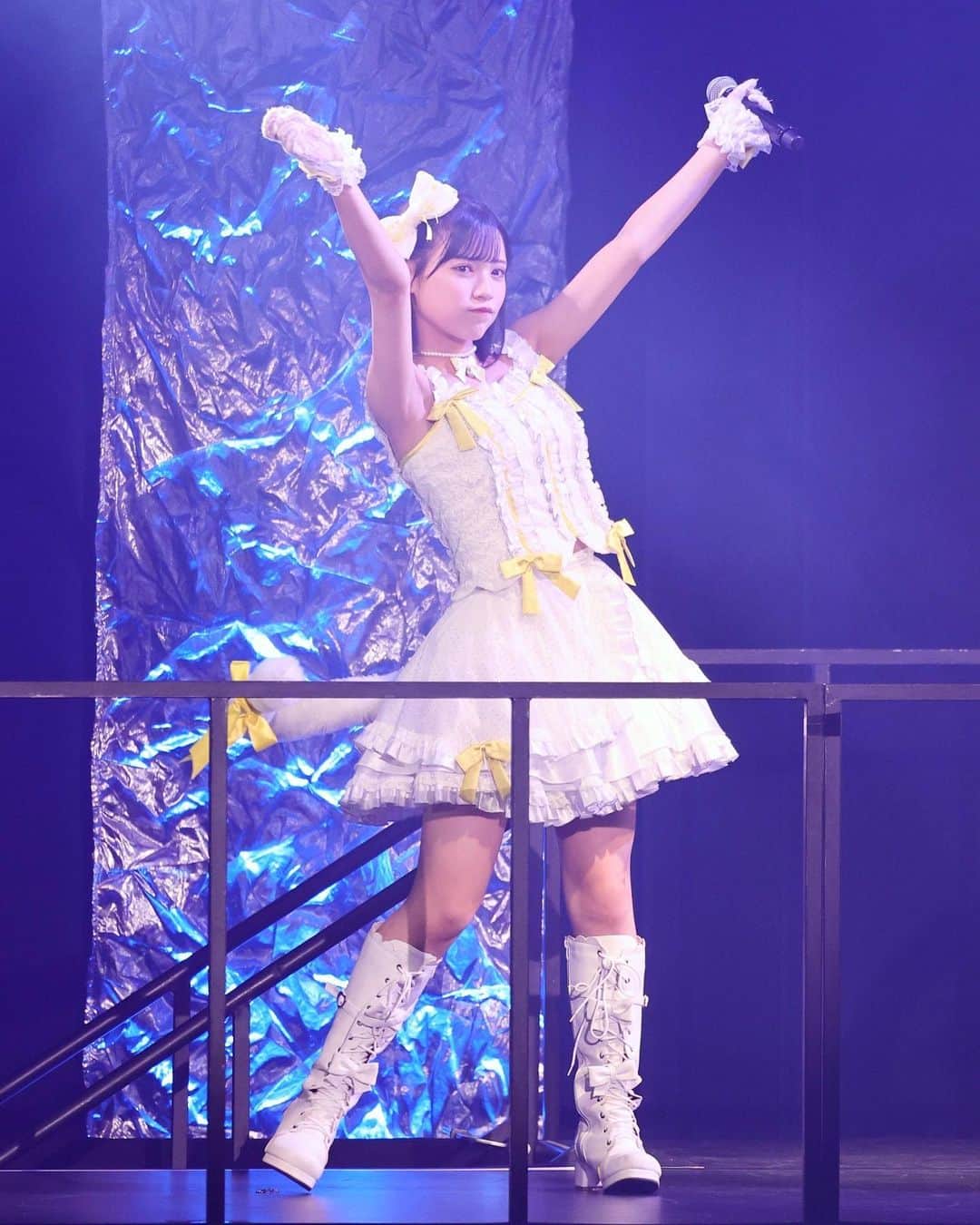 隅野和奏のインスタグラム：「ずっと着てみたかったお衣装です🌼 . . . . . . . #nmb48_カメコ さんお写真ありがとうございます！ #idol #天使のしっぽ  #ボブ #03 #nmb48」