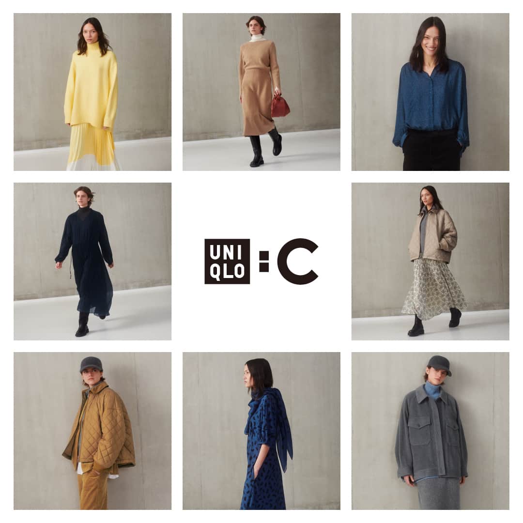 uniqlousaのインスタグラム：「Uniqlo : C launches today! The sophistication of everyday. Creating a core wardrobe of chic essentials for the modern woman that moves easily from the city to the country and beyond.   #UniqloC available now.  @clarewaightkeller @uniqlo  #UniqloC」