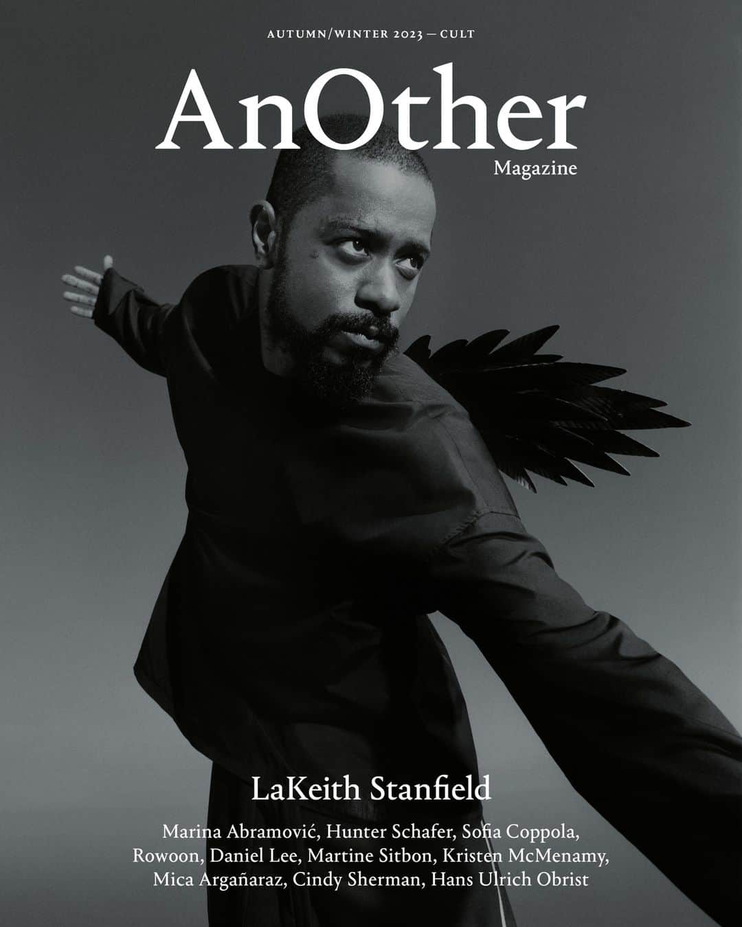 AnOther Magazineのインスタグラム：「AnOther Magazine Autumn/Winter 2023 – Cult. @lakeithstanfield3 in @loewe⁠ ⁠ This project was realised before the SAG-AFTRA strike. ⁠ ⁠ Photography by @joshuawoods ⁠ Styling by @elliegracecumming ⁠ Interview by @nopeconnor ⁠ Editor-in-chief @susannahfrankel ⁠ Art direction by @sarahjaynetodd_ ⁠ Grooming by @londonbrushco⁠ Make-up by @frankieboyd ⁠ Casting by @gkldprojects⁠ Set design by @patienceharding ⁠ Production by @ctdinc ⁠ ⁠ AnOther Magazine Autumn/Winter 2023 is on sale worldwide now⁠ ⁠ #AnOtherMagazineAW23 #LaKeithStanfield #Cult」