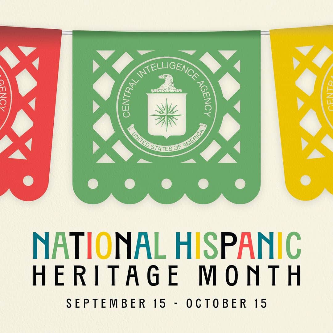 CIAのインスタグラム：「Hispanic officers have been at the center of many of #CIA's most enduring accomplishments, dating back to the days of the OSS.   Hispanic Heritage Month offers us an opportunity to celebrate this legacy, and to pay tribute to Hispanic culture, history, and traditions.  #NationalHispanicHeritageMonth」