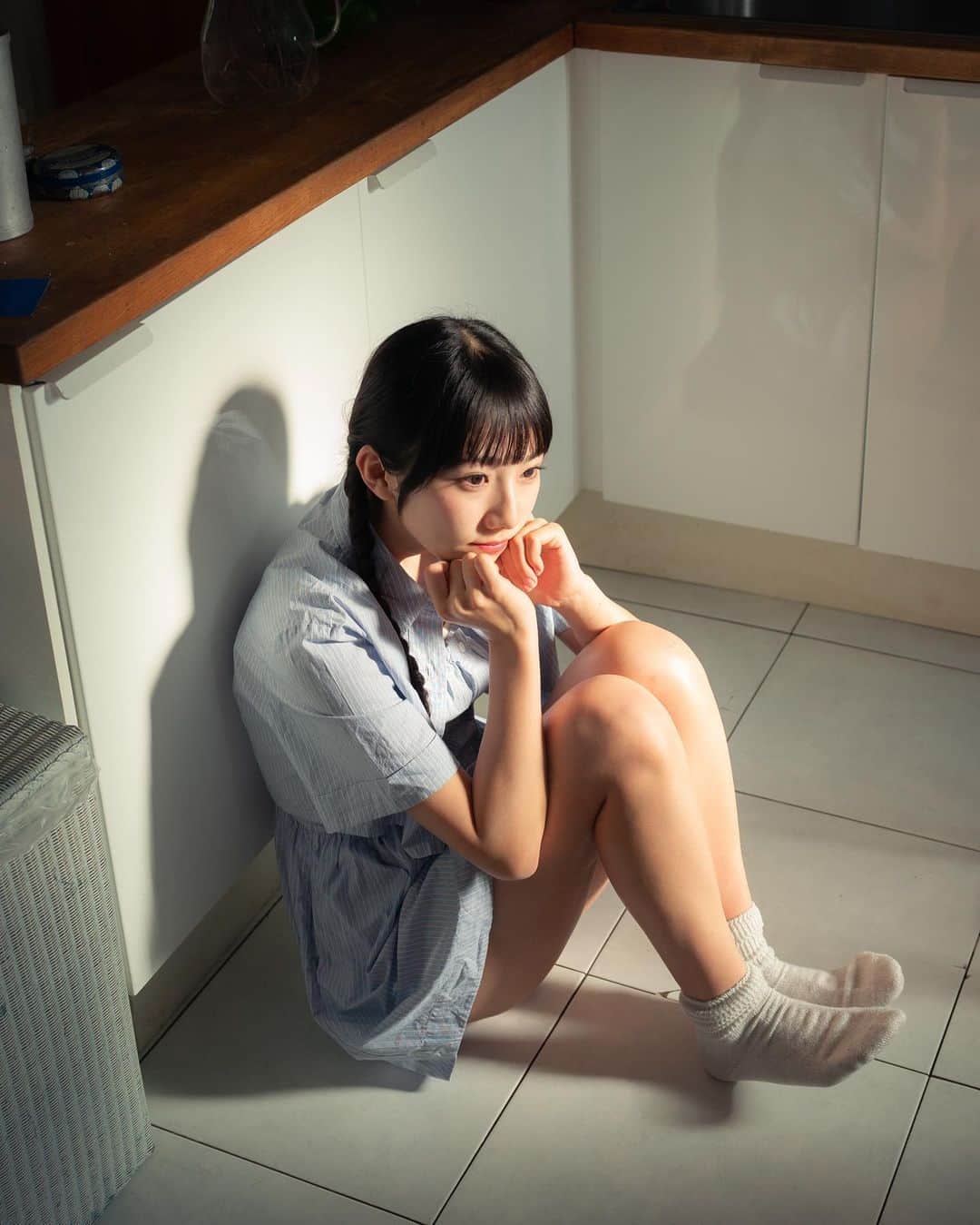 のインスタグラム：「写真撮ってもらった~ 📷  #07 #jk #fjk #idol #作品撮り #ポートレート」