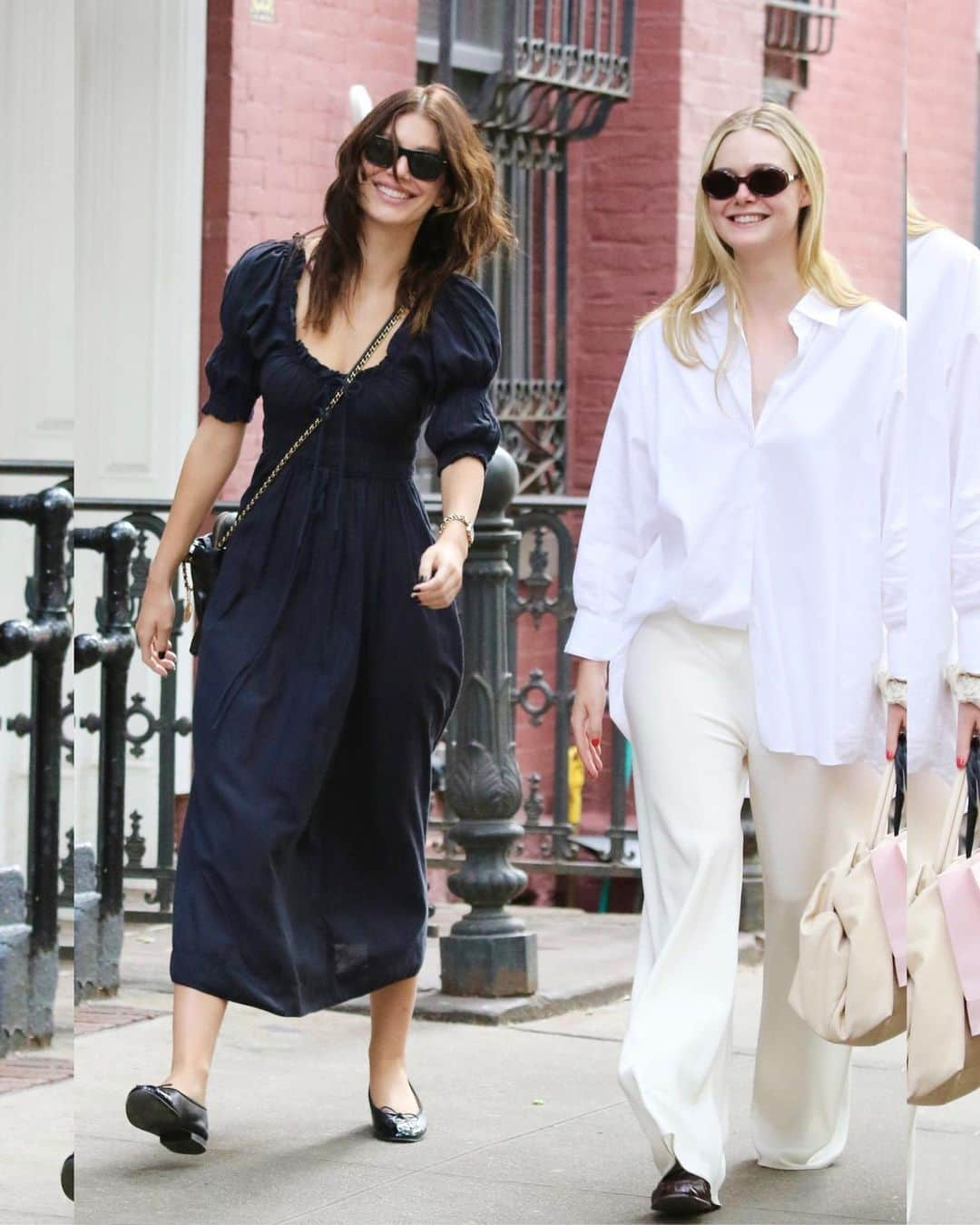 Just Jaredさんのインスタグラム写真 - (Just JaredInstagram)「Elle Fanning and Camila Morrone enjoyed lunch and a stroll in New York City on Friday! The night before, they both attended Sofia Coppola's book launch, hosted by W Magazine and Chanel. #CamilaMorrone #ElleFanning Photos: Backgrid」9月16日 9時19分 - justjared