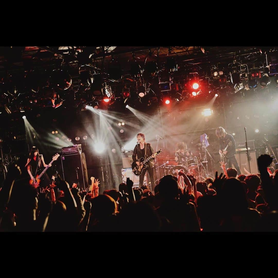 渡邊一丘さんのインスタグラム写真 - (渡邊一丘Instagram)「Tour  "HAPPY YAPPY BLOOD HUNT" 梅田CLUB QUATTRO いやはや、いろんな曲やりましたー！ありがとうございましたーー！  photo by 鈴木洋平」9月16日 9時49分 - watanabe_afloodofcircle