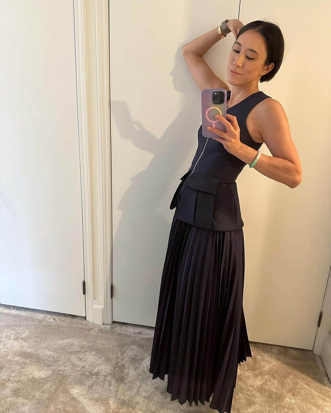 エヴァ・チェンさんのインスタグラム写真 - (エヴァ・チェンInstagram)「The week in mirror selfies: NYFW and back to school edition」9月16日 2時02分 - evachen212