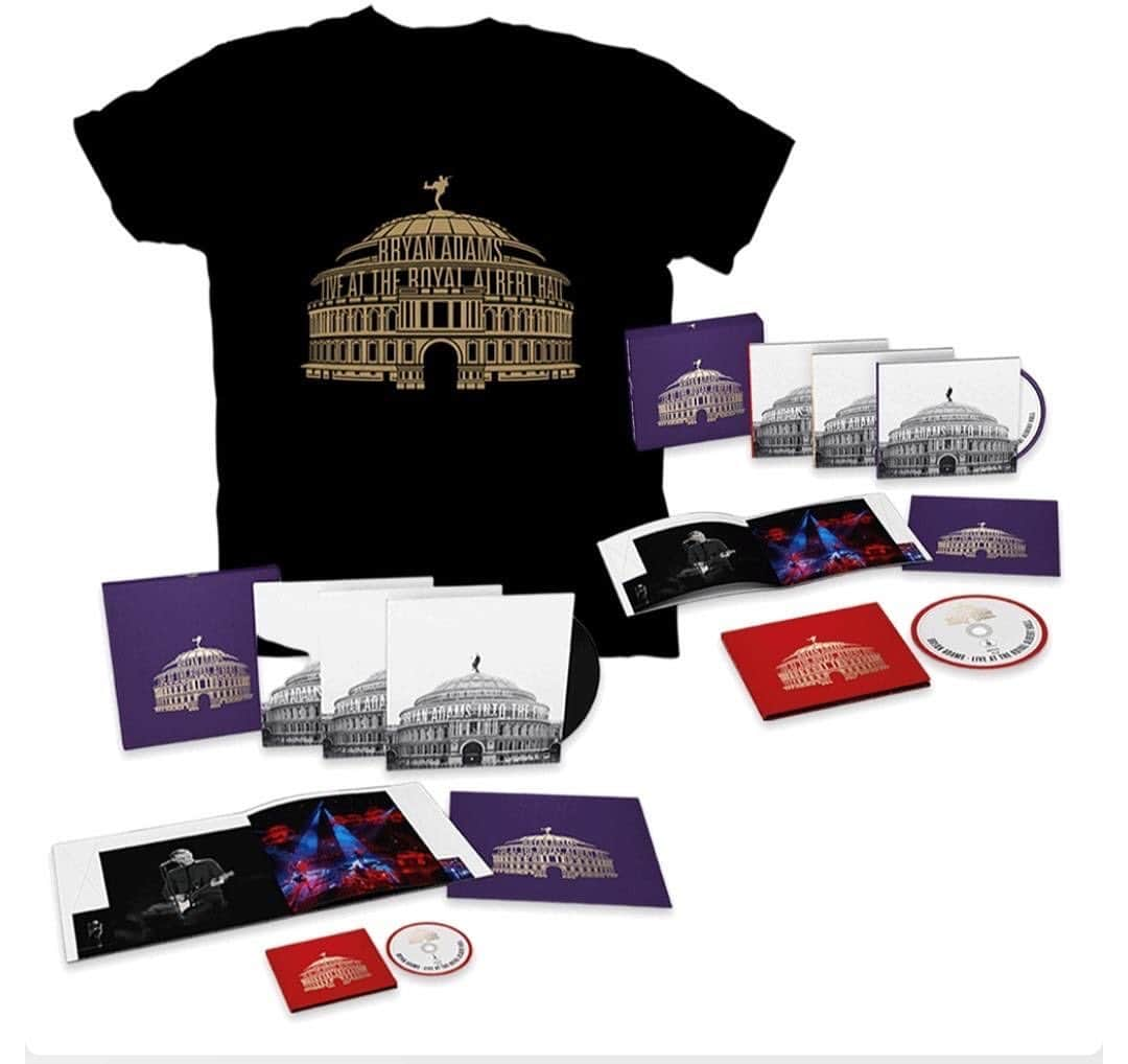 ブライアン・アダムスのインスタグラム：「The Royal Albert Hall box set is coming out this year, it includes three live albums (Into The Fire, Cuts Like A Knife and Waking Uo The Neighbours), all the live videos and more! Stay tuned for more details!」