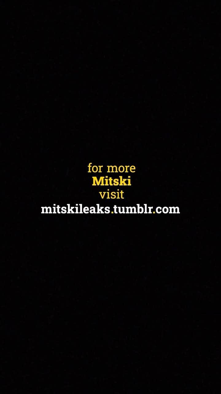 Tumblrのインスタグラム：「the one & only @mitskileaks new album is finally here and we can’t get enough 🥹  🎤 check out some behind-the-scenes footage from our Artist of the Moment, live now @ music.tumblr.com  #mitski #tumblr」
