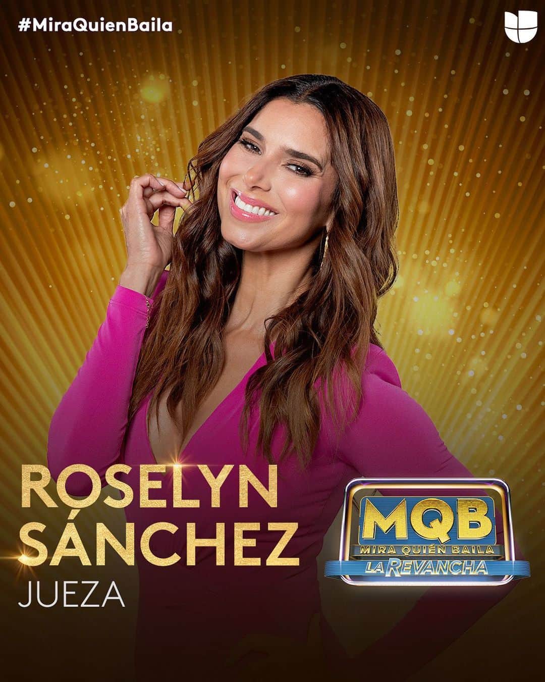 ロゼリン・サンチェスのインスタグラム：「Demasiado con too much tener de vuelta a @roselyn_sanchez como jueza en #MiraQuienBaila ❤️‍🔥🙌  Gran estreno de MQB ¡La Revancha! Domingo 1 de octubre a las 7p/6c por @univision.」