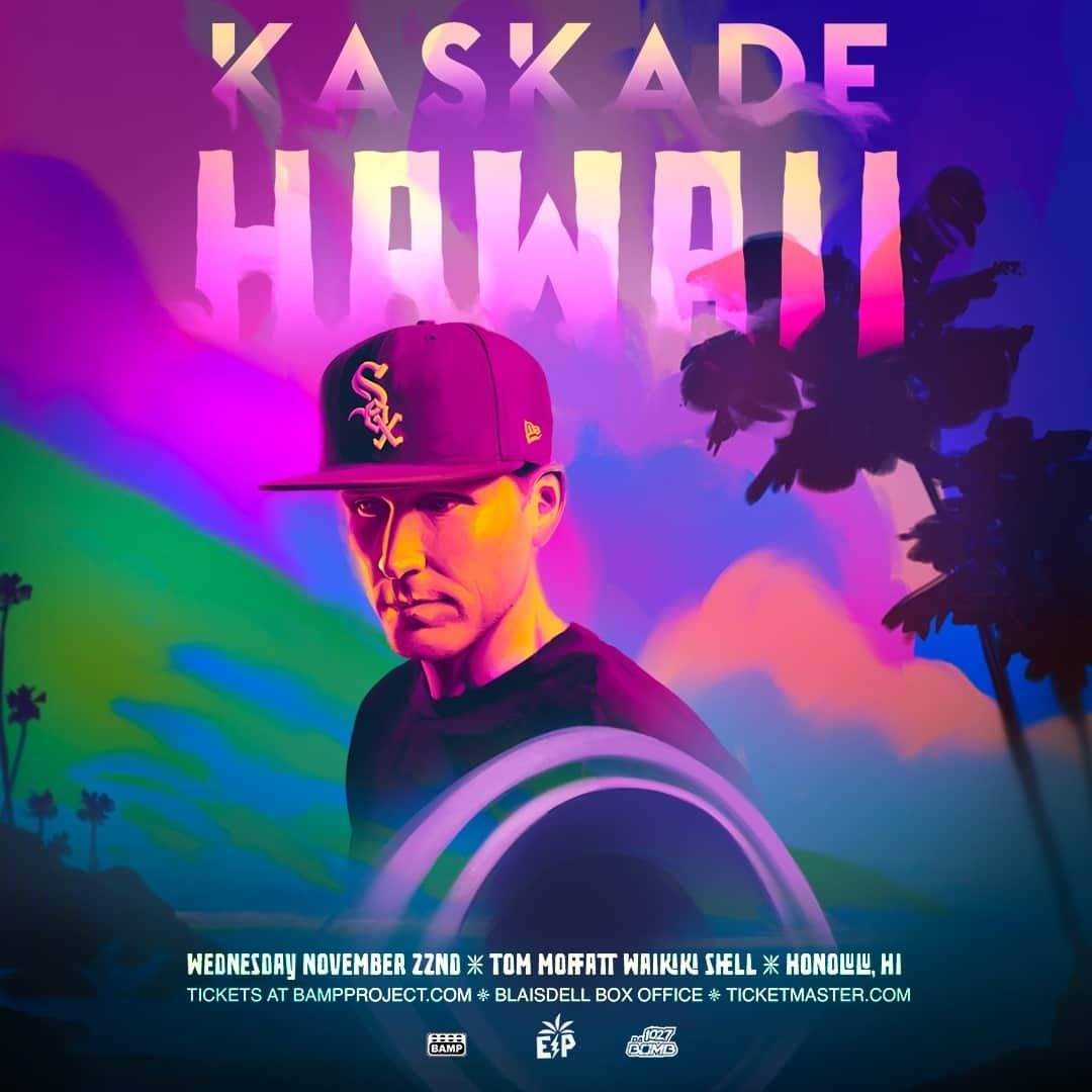 カスケイドのインスタグラム：「Stoked to get to Hawaii November 22!! ⁠ Tom Moffatt Waikiki Shell ⁠ 🎫  Head to bampproject.com and  secure those tickets」