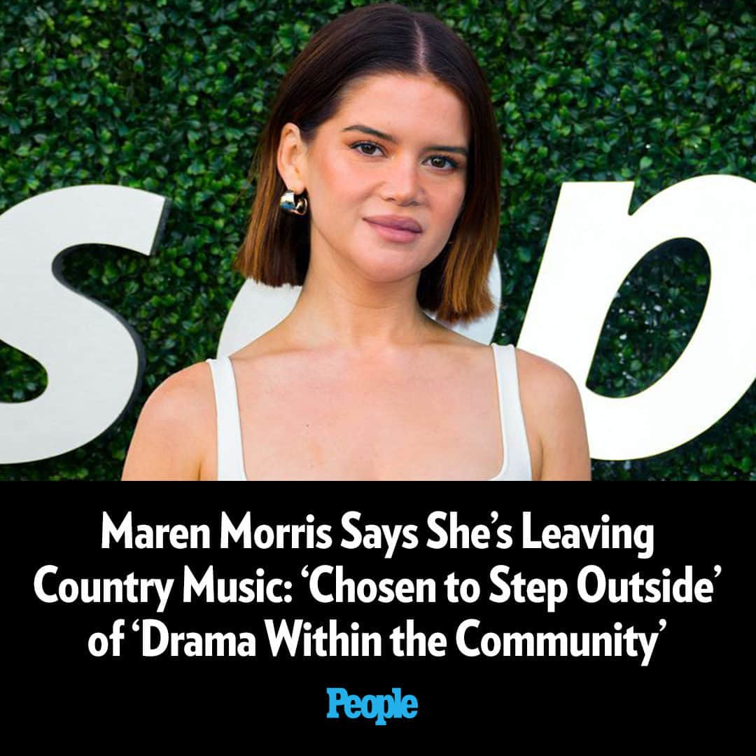 People Magazineさんのインスタグラム写真 - (People MagazineInstagram)「Maren Morris released the songs “The Tree” and “Get the Hell Out of Here” on Friday — and announced she’s also getting out of the country music industry.   The singer-songwriter revealed in an interview with the Los Angeles Times that she’s leaving the genre and plans to release music on Columbia Records, instead of Columbia Nashville, moving forward.  “I thought I’d like to burn it to the ground and start over,” Morris told the outlet of country music. “But it’s burning itself down without my help.”  More on this in our bio link. | 📷: GC Images」9月16日 5時30分 - people