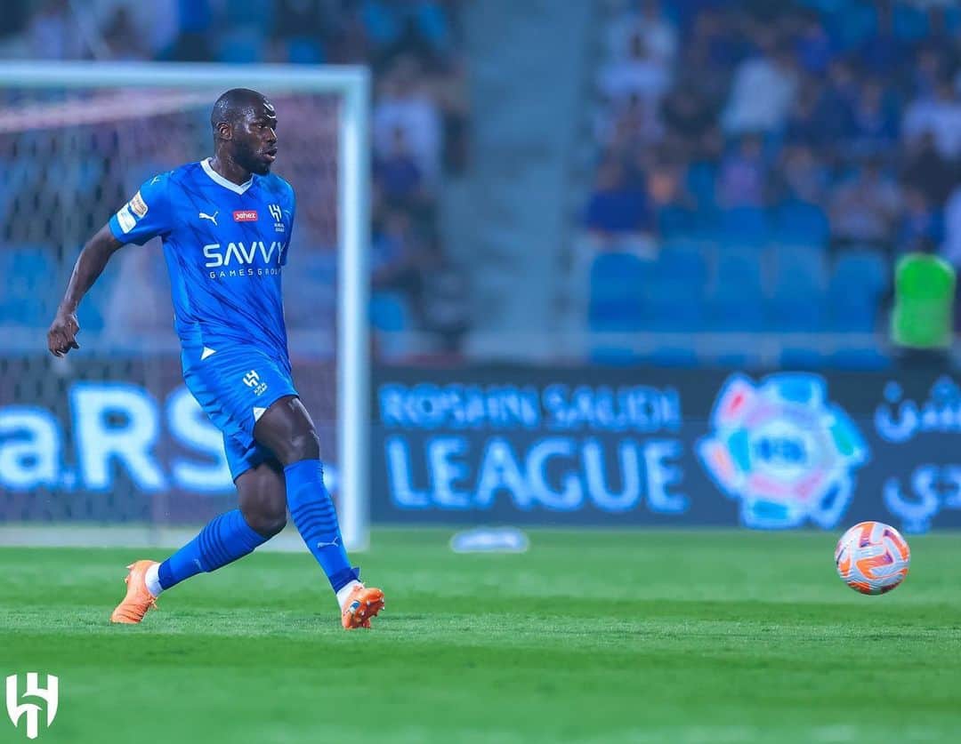 のインスタグラム：「Great game: let's keep it up 💪🏿  #AlHilal_AlRiyadh 6-1 💙 #RoshnSaudiLeague ⚽️ #KK」