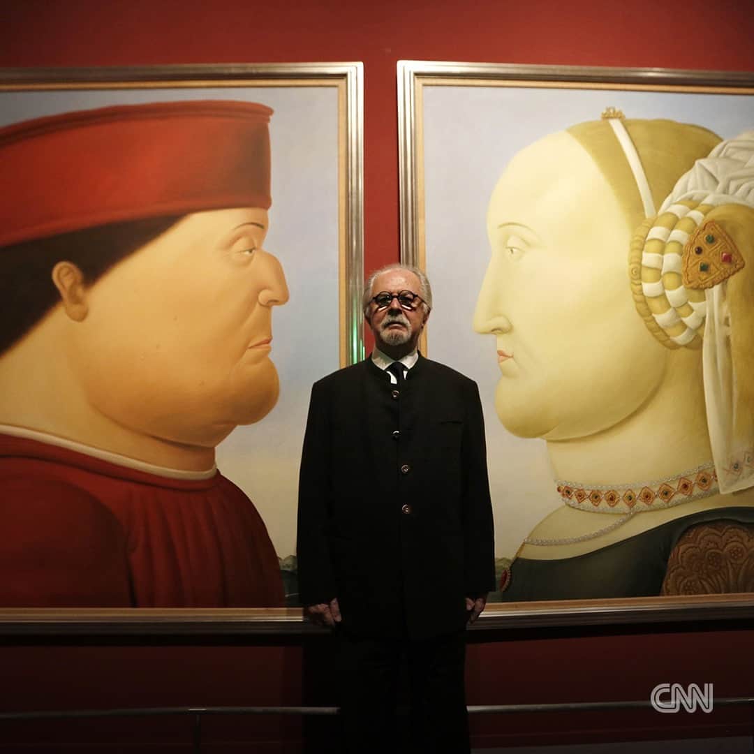 CNNさんのインスタグラム写真 - (CNNInstagram)「Renowned Colombian artist Fernando Botero, celebrated for his iconic style featuring voluptuous figures in portraits and sculpture that he used to convey political critique and satire, has died. He was 91.  Botero rose to international acclaim as one of the most successful painters and sculptors of the 20th century, and his distinctive style left an indelible mark on the art world. One of his most notable bodies of work included a series of paintings addressing the abuses and tortures at Abu Ghraib prison during the Iraq war in early 2000.  Tap the link in our bio for more.  📷: Massimo Sestini/Mondadori/Getty Images | Damian Dovarganes/AP | Gilles Barbier/imageBROKER/Shutterstock | How Hwee Young/EPA/Shutterstock | JUAN BARRETO/AFP via Getty Images | Nicolas Maeterlinck/Sipa USA/AP | Shannon Stapleton/Reuter | PL Gould/Getty Images」9月16日 7時17分 - cnn