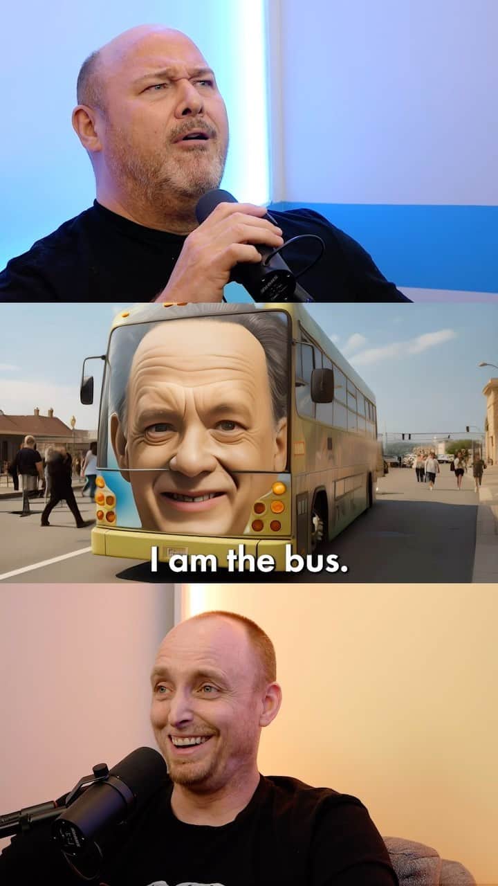 ウィル・サッソのインスタグラム：「If we lose, every human being on the planet will turn into a bus. Call me Dudesy.」