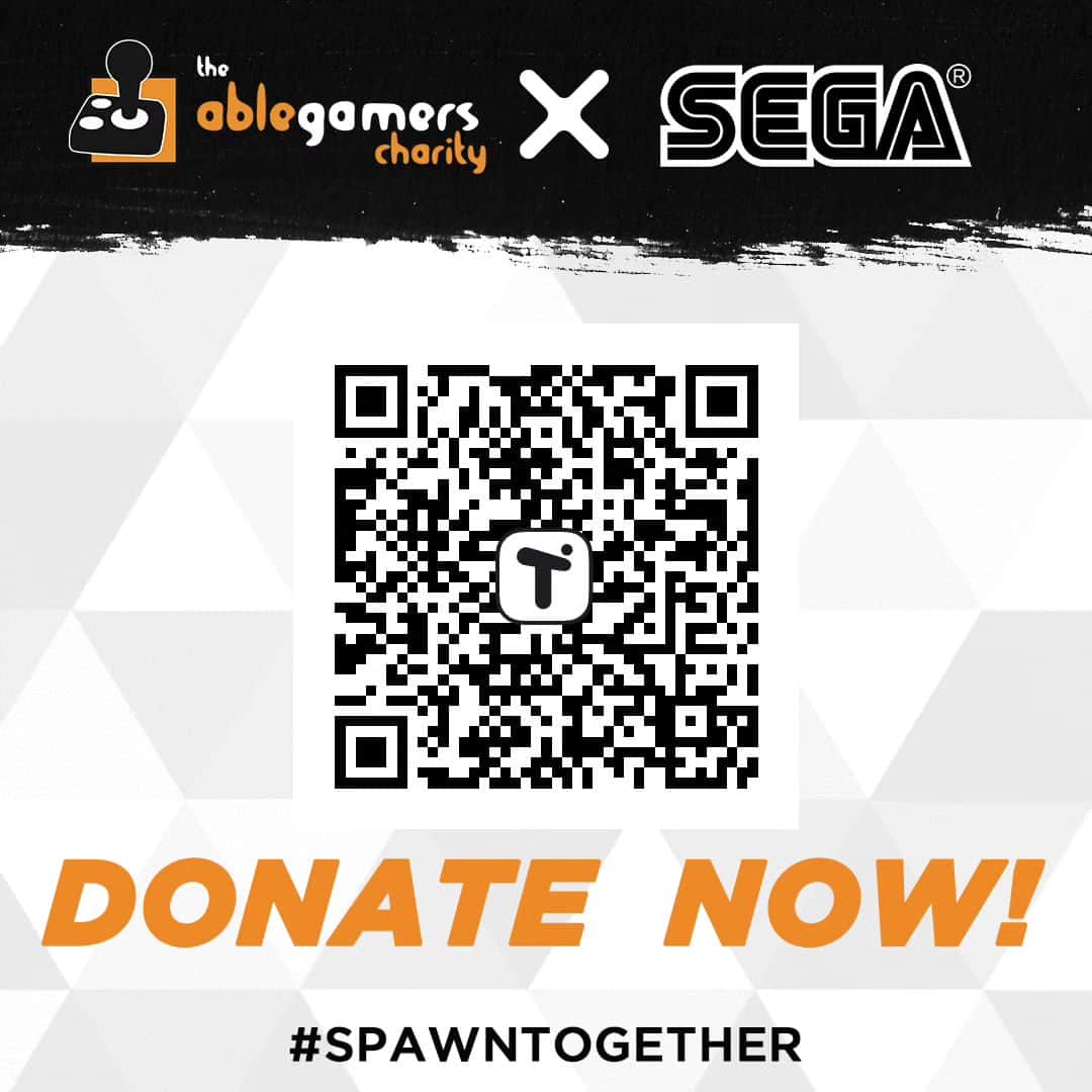 SEGAさんのインスタグラム写真 - (SEGAInstagram)「SEGA and @sonicthehedgehog are proud to support @ablegamers annual Spawn Together fundraiser. Join us in helping them reach their goal of one million dollars!」9月16日 8時42分 - sega