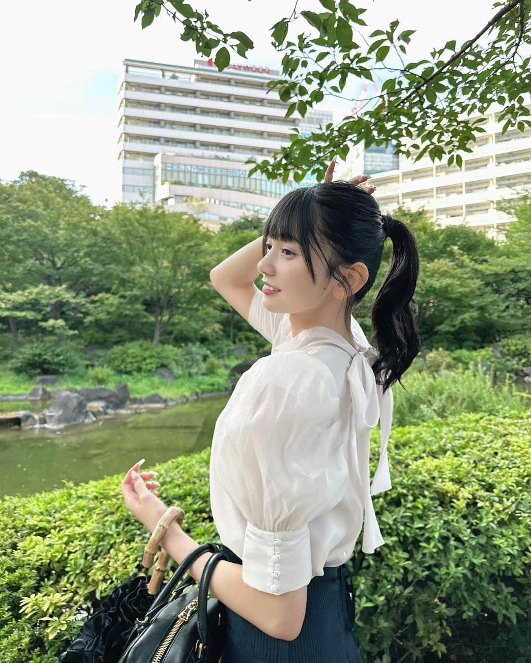 熊澤風花のインスタグラム：「どの季節が好き？秋は沢山お出掛けしたい！🍂」