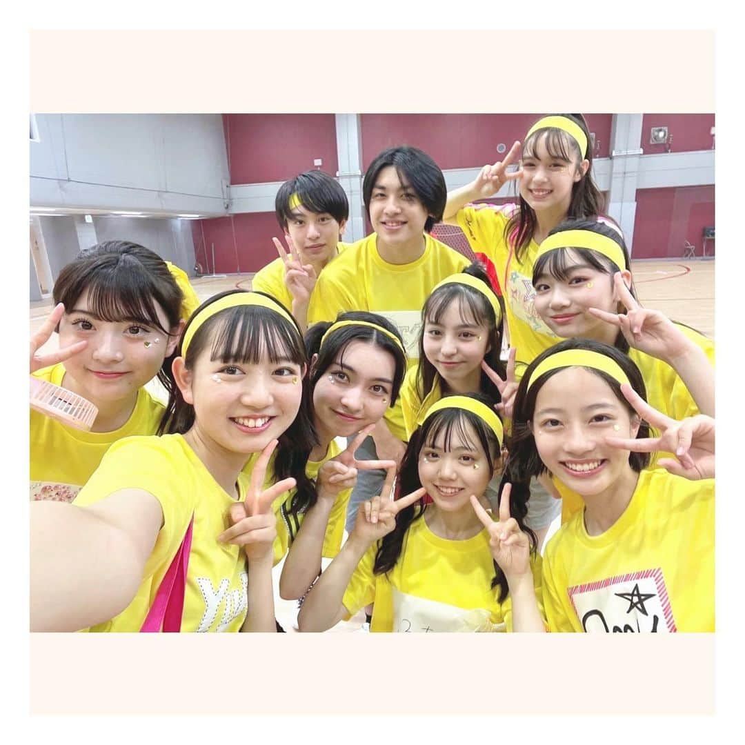 近藤結良さんのインスタグラム写真 - (近藤結良Instagram)「👑💛 ♡イエローチーム♡ * * 最初で最後のニコラ体育祭!!このメンバーでほんとによかったって思えるくらい最高のチームでした🫶🏻 みんなありがとう!! * * MVPもありがとうございます💕 * * #近藤藍月 #池端杏慈  #川原美杏  #小松崎ふたば #松田美優 #星名ハルハ  #白尾留菜  #前川祐 #西優行 #近藤結良 #ニコラ #nicola #ニコモ #ニコラ10月号発売中  #ゆらふぉとぐらむ ニコラ体育祭2023のオフショだよ~」9月16日 18時18分 - yura_kondo.official