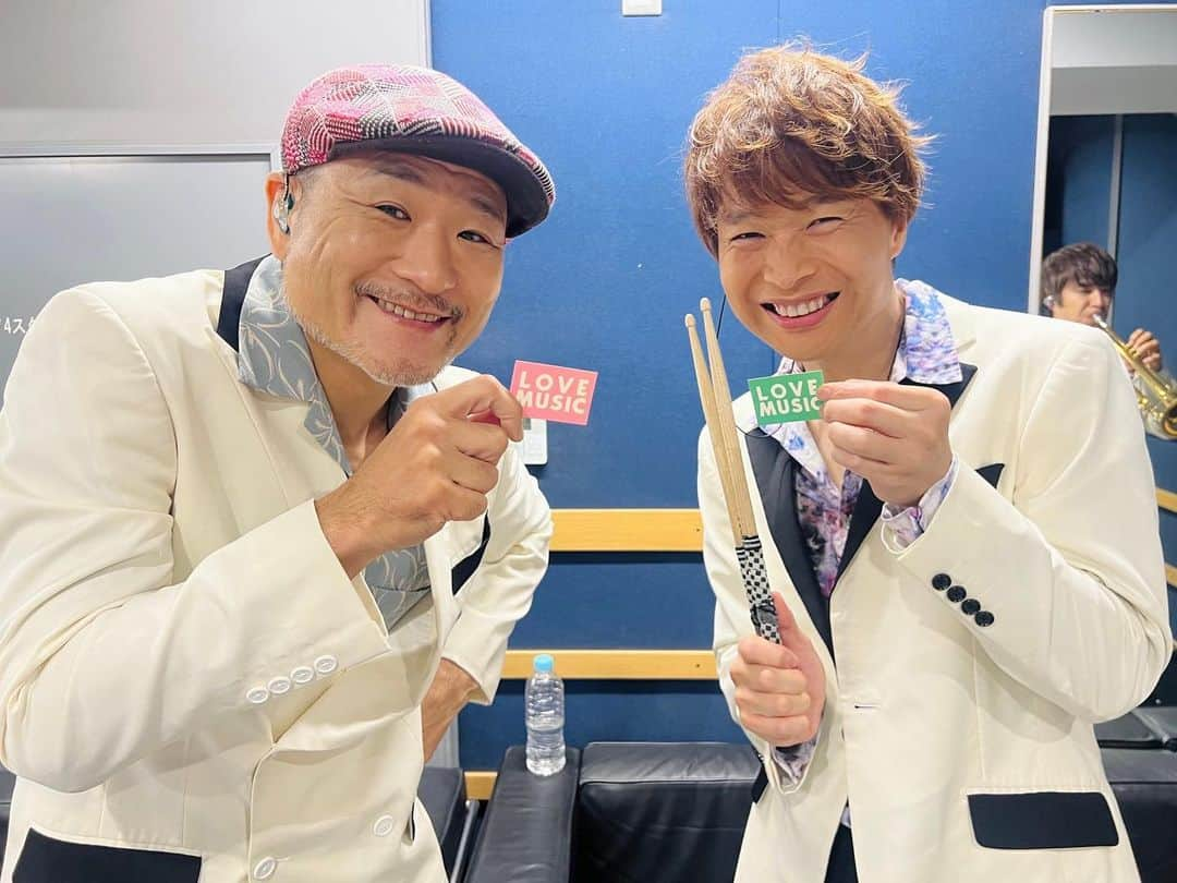 フジテレビ「Love music」さんのインスタグラム写真 - (フジテレビ「Love music」Instagram)「東京スカパラダイスオーケストラ  feat.さかなクン #インスタ限定オフショット  明日よる24:30-放送 ※地域によって放送日程が異なります。　 各放送局のHPにてご確認下さい。  #Lovemusic #ラブミュージック」9月16日 18時19分 - lovemusic_fujitv