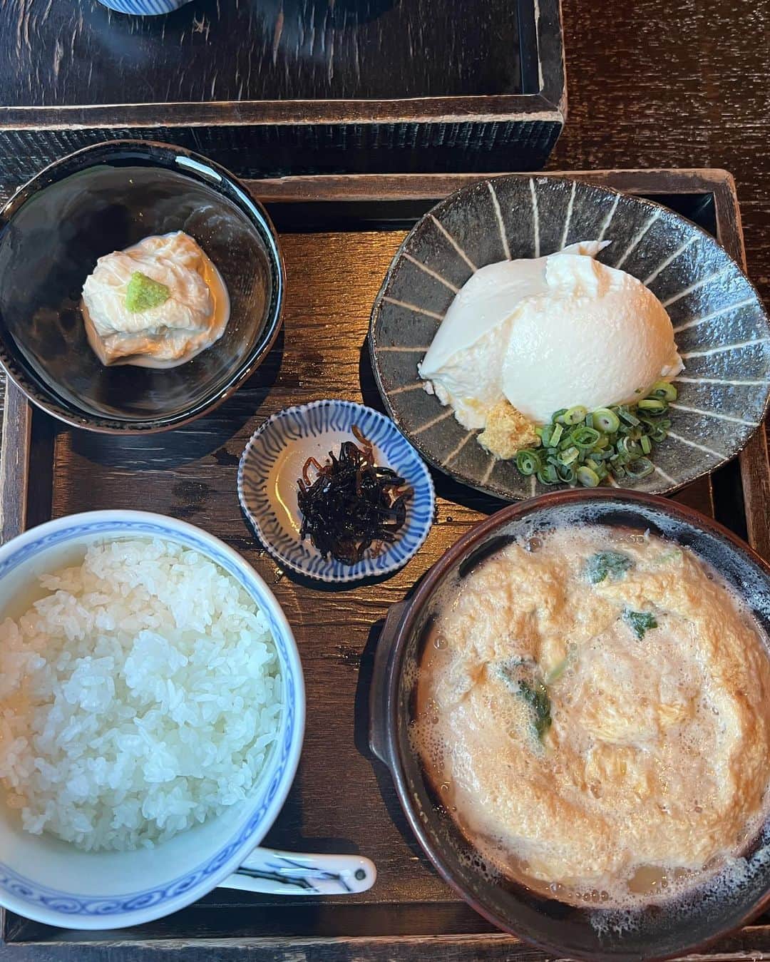 野崎智子さんのインスタグラム写真 - (野崎智子Instagram)「japanese food YUBA🫶🏻🤎 swipe↪︎↪︎ Delicious😋」9月16日 18時28分 - tomoconozaki