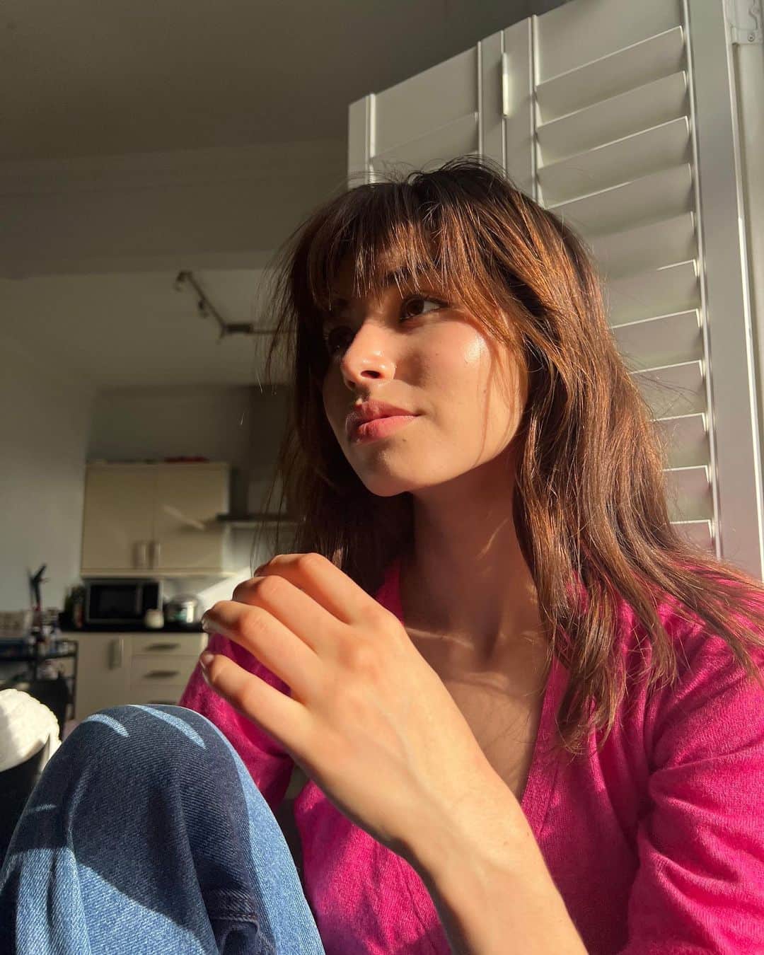 のインスタグラム：「dad used to call me pinky winky」