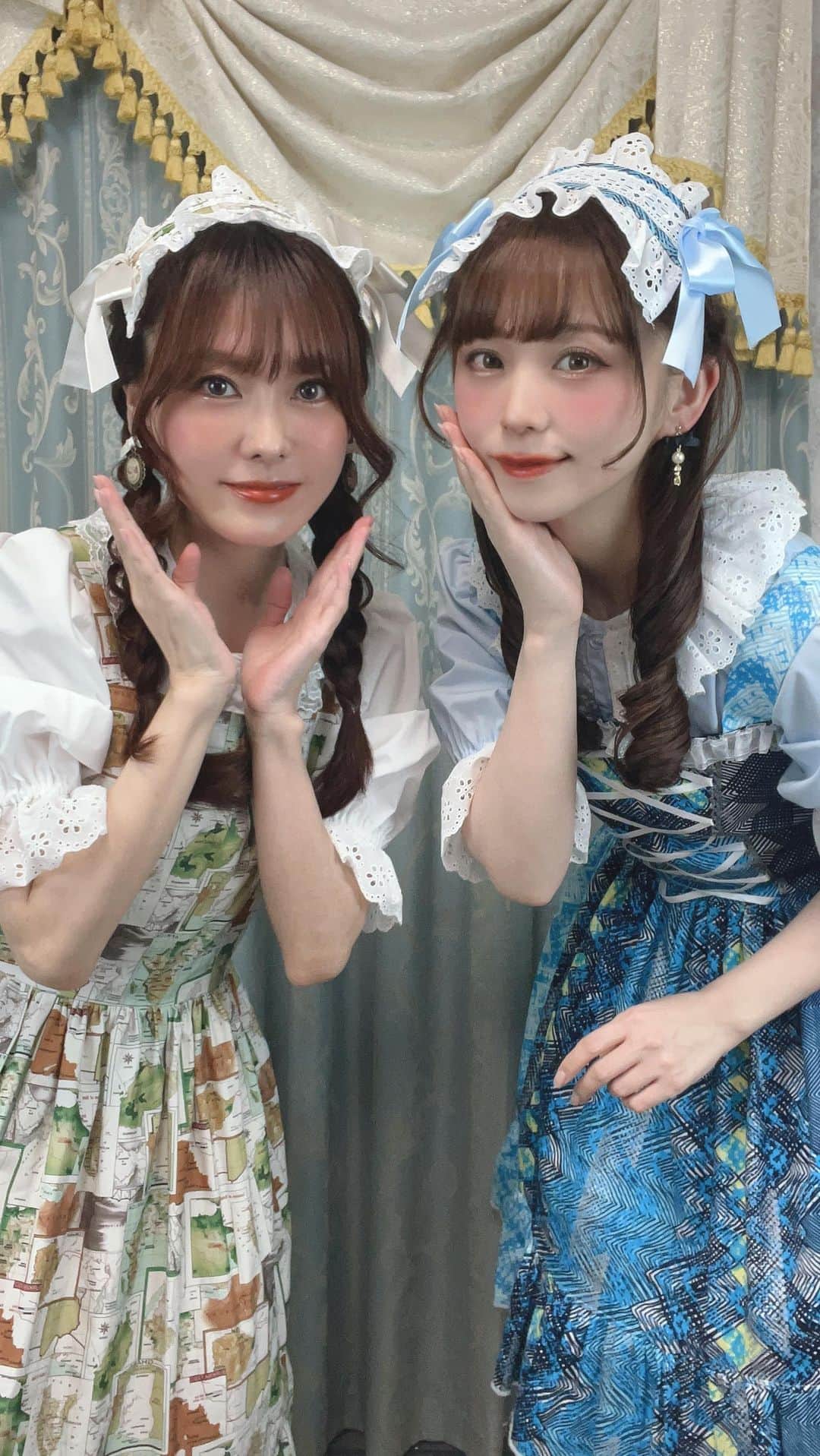 のインスタグラム：「🎉ミラノコレクション出場決定🎉 アフリカ高級生地を使ったロリィタ メランジェエトランジェの配信です♡  9/23(土)20:00からミラノコレクション配信だそうです♡  #ロリィタ #lolitafashionstyle」