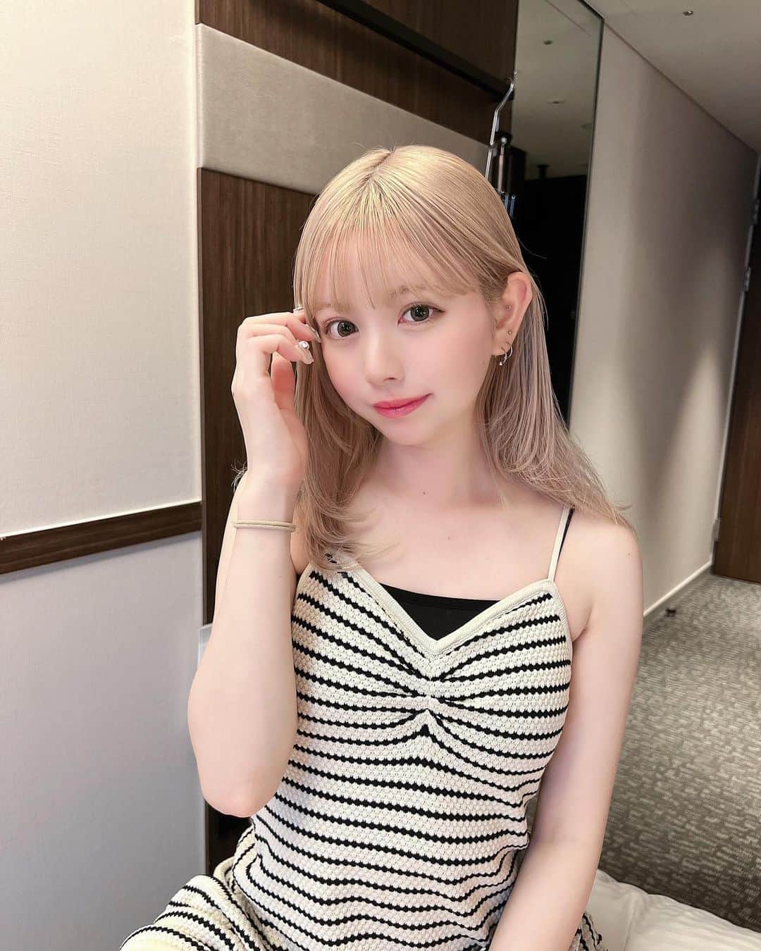 若林萌々のインスタグラム：「さいきんの🍑」