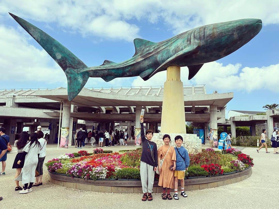 穴吹愛美のインスタグラム：「。 沖縄旅行から もう半年。。  次は北海道に 行きたい。。  母ちゃん 飛行機 耐えられるかな。。  #こども#暮らし#日々#子育て#日葵#初歌#桜和」