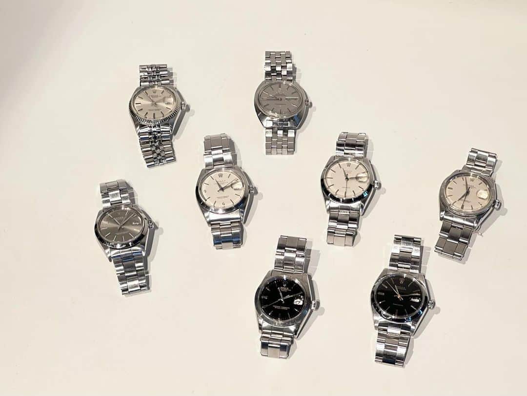 のインスタグラム：「. 【2023AW ANTIQUE WATCH COLLECTION 】  【入荷ブランド】 ・Rolex ・Omega ・I.W.C ・Audemars Piguet ・Jaeger-Lecoultre  【お問い合わせ】 トゥモローランド 渋谷本店  住所:〒150-0002 東京都渋谷区渋谷 1-23-16 1F・B1F  電話番号:03-5774-1711  営業時間:11:30〜20:00  @tomorrowland_jp  @tomorrowland_mens   #tomorrowland_jp  #tomorrowland_mens」
