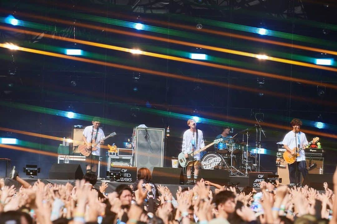 04 Limited Sazabysさんのインスタグラム写真 - (04 Limited SazabysInstagram)「. 9/16(土) 山口きらら博記念公園 『WILD BUNCH FEST. 2023』  📸 OOMO」9月16日 19時20分 - 04limitedsazabys_official