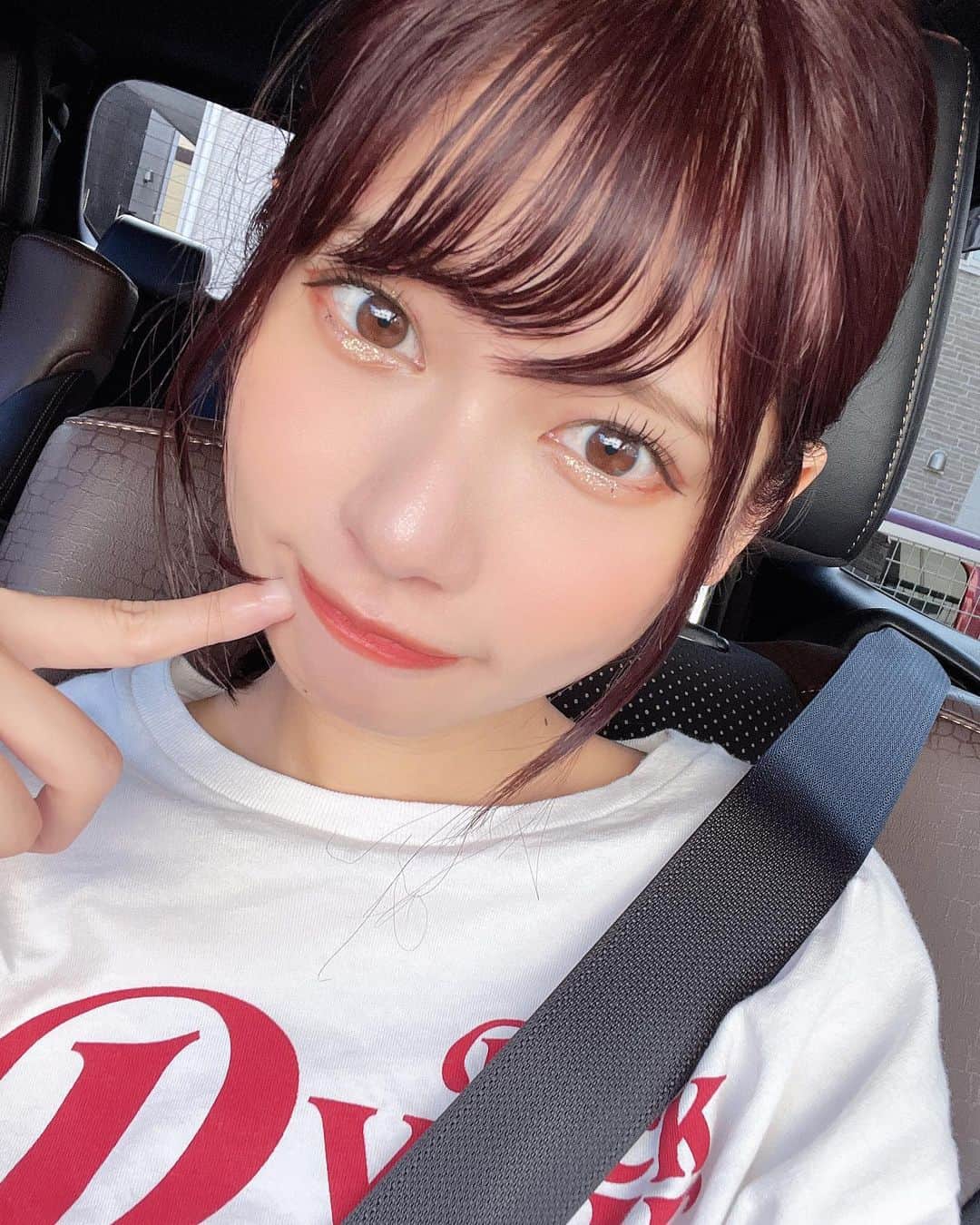 のインスタグラム：「メイクが上手に出来た今日💄  埼玉帰ると盛れる気がする🤣  #でんぱ組inc #鹿目凛 #ぺろりん #アイドル #メイク  #可愛い #埼玉」