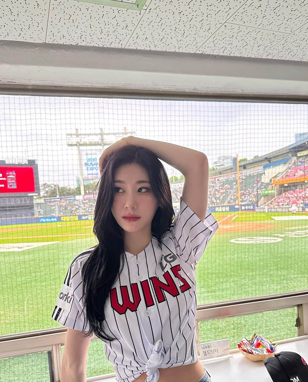 ITZYさんのインスタグラム写真 - (ITZYInstagram)「오랜만에 야구장⚾」9月16日 19時31分 - itzy.all.in.us