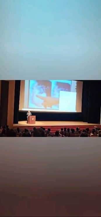 高須克弥のインスタグラム：「昭和大学かっちゃん講演会。」