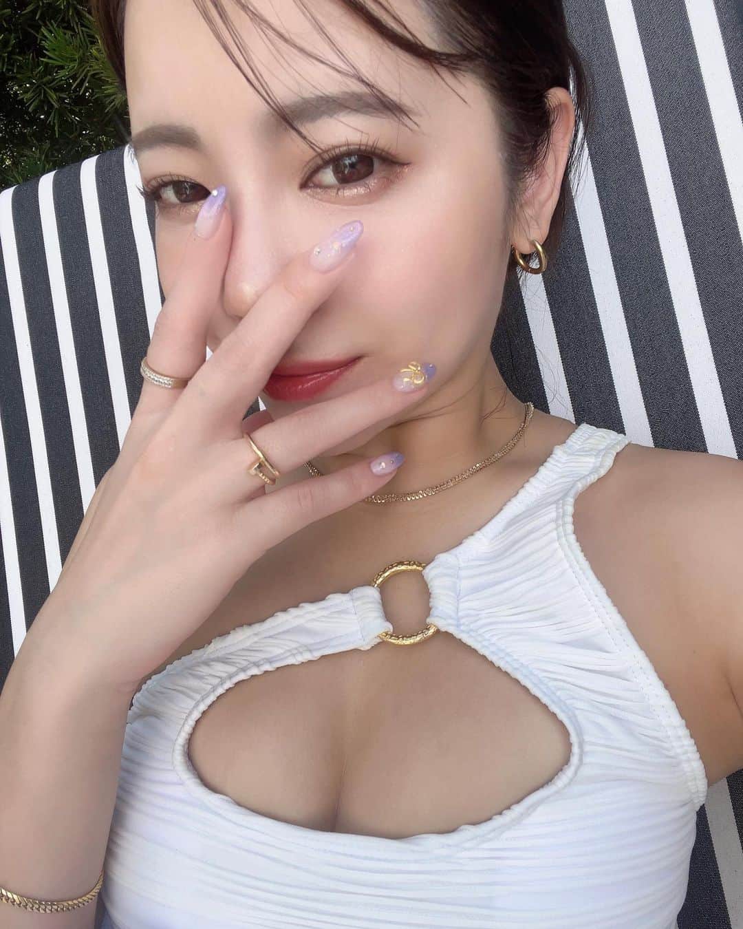 のインスタグラム：「New nails💅  @chipieee_ebisu  @chipieee_yuko  @chipieee_nail_mika   thanks😘」