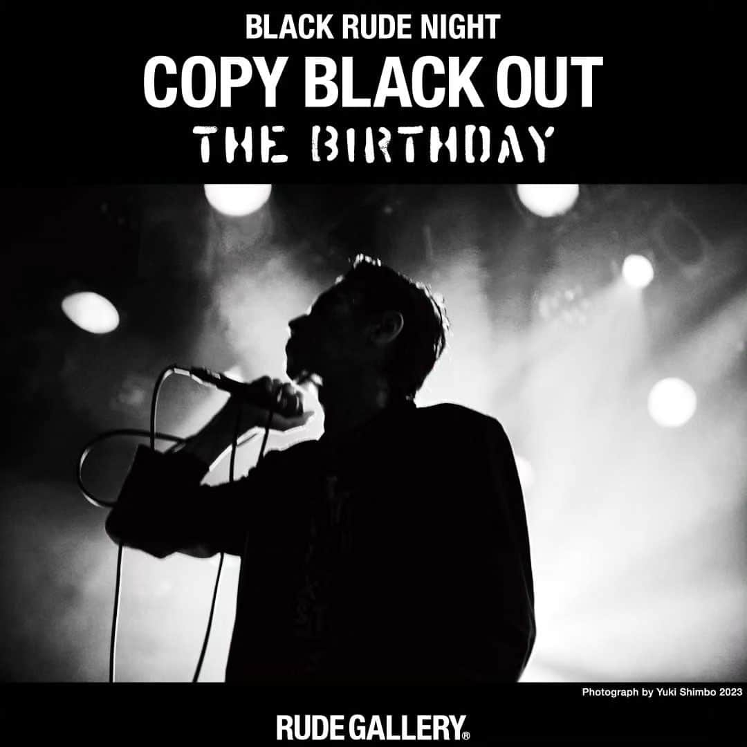 The Birthdayさんのインスタグラム写真 - (The BirthdayInstagram)「『The Birthday EXHIBITION』 9/30～ RUDE GALLERY TOKYO、11/11～ 高松 AUDIOにて開催決定！  The BirthdayとRUDE GALLERYのCOLLABORATION SOUVENIR JACKETのリリースに合わせ、 下記日程で“The Birthday EXHIBITION”を開催致します。 当日はStage Clothing for Musicians～The Birthday で作製した衣裳やそれらの原型となるトワルの他、ライブで使用しているラグマットやマイクスタンド、加えてMOTEL RADIO SiXTY SiX のジャケットでもお馴染みのネオン管など、展示品も存分に楽しんで頂ける内容となっております。また、COLLABORATION SOUVENIR JACKET の一般販売に加え、本催事の為に作製した各種GOODS も多数ご用意致しました。中でも、ヒライハルキ監修“TONKATSU CAT”では愛くるしいアイテムが誕生しております。是非お誘いあわせの上、東京と高松からThe Birthday への愛でぬりつぶしましょう。皆様のご来場心よりお待ちしております。   『The Birthday EXHIBITION』■9/30(土)～10/29(日)：RUDE GALLERY TOKYO https://rude-gallery-tokyo.myshopify.com/  ■11/11(土)～11/26(日)：高松 AUDIO http://beat-syndicate.com/  ※展示品は会場により異なります ※GOODS につきましては一部アイテムにつきRUDE GALLERY TOKYO 限定品が御座います ※ONLINE SHOP 及び通信販売はRUDE GALLERY TOKYO、高松AUDIO 共に11/27(月) 12 時からとなります(ONLINE 開始時点で完売、サイズ欠けのアイテムも御座います。予めご了承下さい)  #thebirthday  同時開催 『COPY BLACK OUT - The Birthday』  「COPY BLACK OUT - The Birthday」 9/30(土)より、RUDE GALLERY TOKYO、高松 AUDIO にて“COPY BLACK OUT” と題し、The Birthday の PHOTO EXHIBITION を開催致します。 本展示では 3/15 に恵比寿 LIQUIDROOM で行われた RUDE GALLERY 主催 「BLACK RUDE NIGHT」にて写真家 新保勇樹が収めた The Birthday の ステージポートレートから厳選した18 枚を初公開致します。 氏の写し出す美しきモノクロームの世界とThe Birthday。 是非ご体感頂ければ幸いです。 ※合わせてオリジナルグッズもご用意しております。  ■COPY BLACK OUT - The Birthday ・9/30(土)～10/29(日): RUDE GALLERY TOKYO https://rude-gallery-tokyo.myshopify.com/  ・11/11(土)～11/26(日)：高松 AUDIO http://beat-syndicate.com/  [Information] ・展示作品は受注販売となり、全てに作品証明書が付属致します。 ・各種エディション 3 を設定しております。 ・額装の有無をお選びいただけます。（額装希望の場合、別途費用が掛かります） ・展示作品につきましてはオンラインショップ及び通信販売の予定は御座いません。予めご了承下さい。  #thebirthday @shimboyuki」9月16日 12時02分 - thebirthday_official