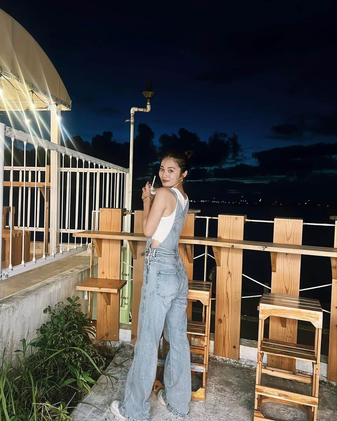 浪花ほのかのインスタグラム：「お洋服可愛すぎる🥱🥱🥱 夏はやっぱデニム🥶🥶🥶  #エイチアンドエム @hm #pr」