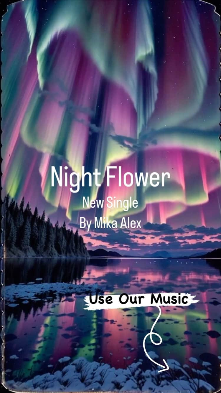 Cafe Music BGM channelのインスタグラム：「Mika Alex Presents 'Night Flower' 🌙🌸 Electronic Journey Awaits! #Ambient #Electronic #MikaAlex   💿 Listen Everywhere: https://bgmc.lnk.to/zniNwntA 🎵 Mika Alex: https://bgmc.lnk.to/2xEc3RUQ  ／ 🎂 New Release ＼ September 15th In Stores 🎧 Night Flower By Mika Alex」