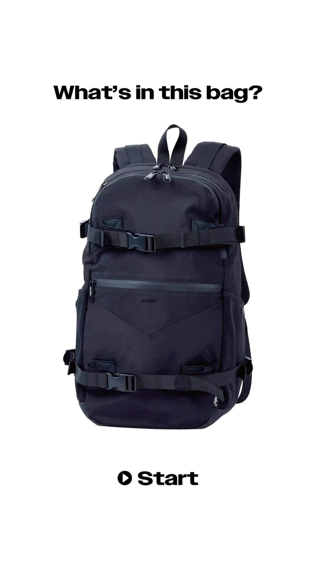 anello®OFFICIALのインスタグラム：「【What's in this bag?】-BILLY BACK PACK-  A4サイズ/15インチPC収納可能で、通勤・通学に最適。 キャリーオンテープがついているので旅行にも！  #anello #anello_bag #whatsinthisbag #whatsinmybag #bag #backpack #shoulderbag #daypack #totobag #reels  #アネロ #リュック #口金リュック #かばんの中身 #リール」