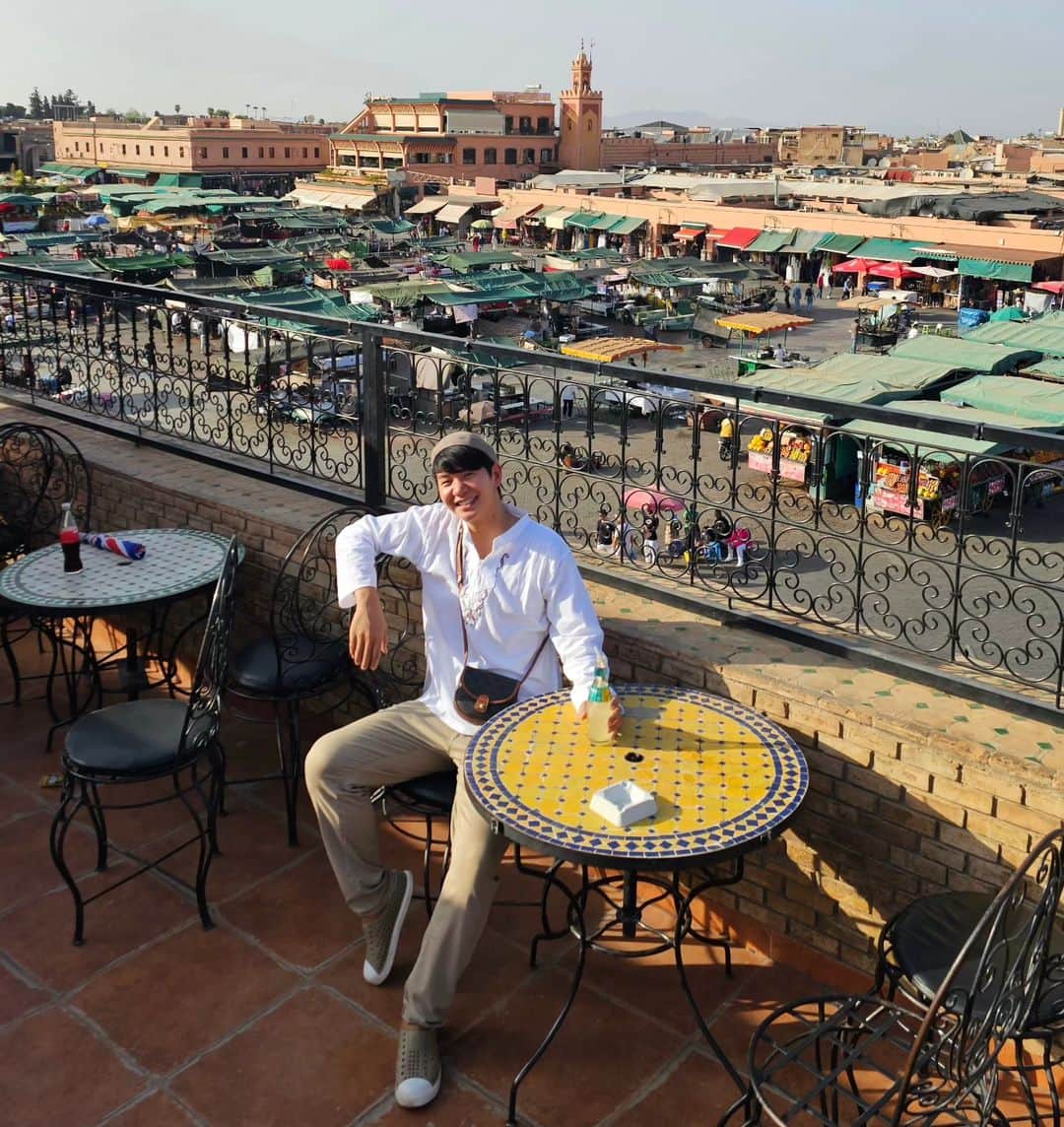 アイス・サランユーのインスタグラム：「Market Day ,Marakech เดินตลาด ตั้งแต่เช้าจรดเย็น ไปเล้ยย Private family  trip By @unithaitrip #marakech #marakesh #morocco  #icesarunyu  #icesarunyuaroundtheworld #icesarunyuinmorocco」