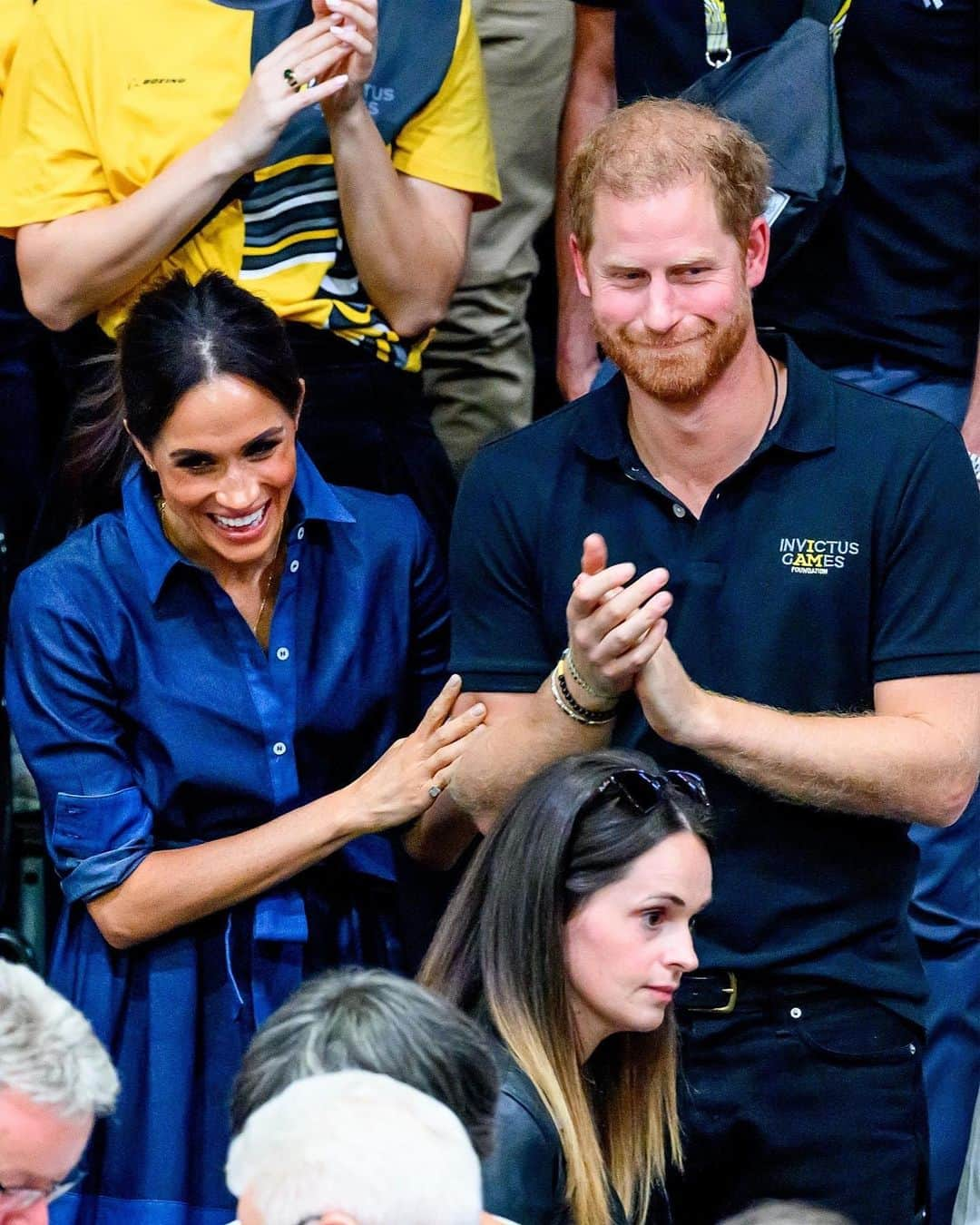 Just Jaredさんのインスタグラム写真 - (Just JaredInstagram)「Prince Harry and Meghan Markle were seen sharing a beer during one of the gold medal games at the 2023 Invictus Games in Germany, just before he was serenaded by the entire arena for his birthday #PrinceHarry #MeghanMarkle Photos: Backgrid」9月16日 16時16分 - justjared