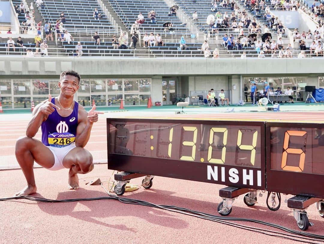 日本陸上競技連盟のグルメインスタ