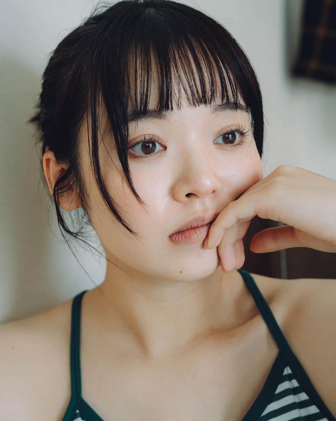 倉河奈央さんのインスタグラム写真 - (倉河奈央Instagram)「▫️ミントグリーンの電話🤙可愛かった🫶」9月16日 17時21分 - nao_kurakawa