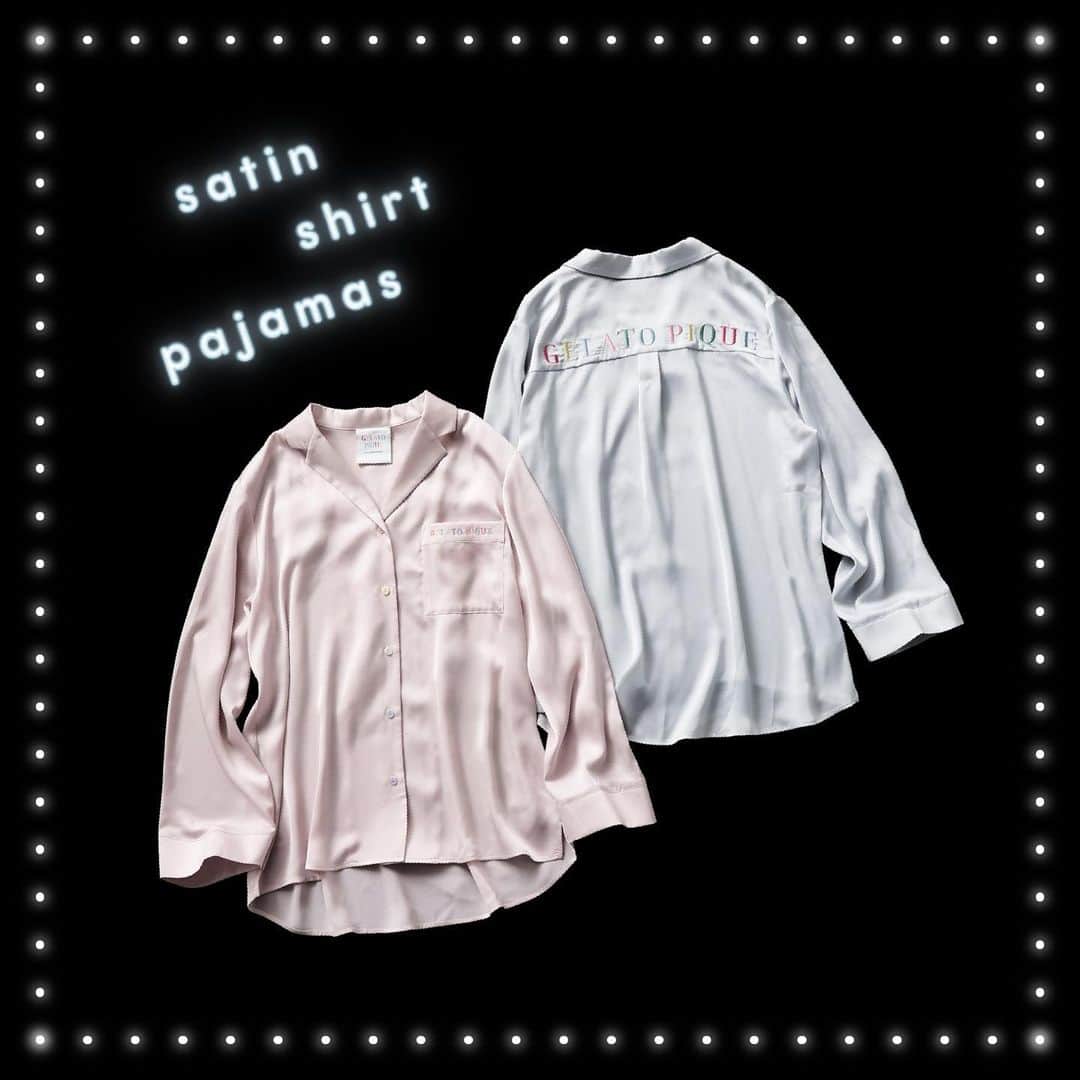 ジェラートピケさんのインスタグラム写真 - (ジェラートピケInstagram)「【ANNIVERSARY】  上品な光沢感のあるサテンルームウェア。 ひとつひとつ色が違うボタンと、胸ポケットと背中のカラフルなロゴ刺繍に特別感を詰めこみました。  ITEM: SHIRT/PANTS COLOR:PNK/BLU  #gelatopique #ジェラートピケ #roomwear #anniversary #birthday #happybirthday」9月16日 17時47分 - gelatopique_official