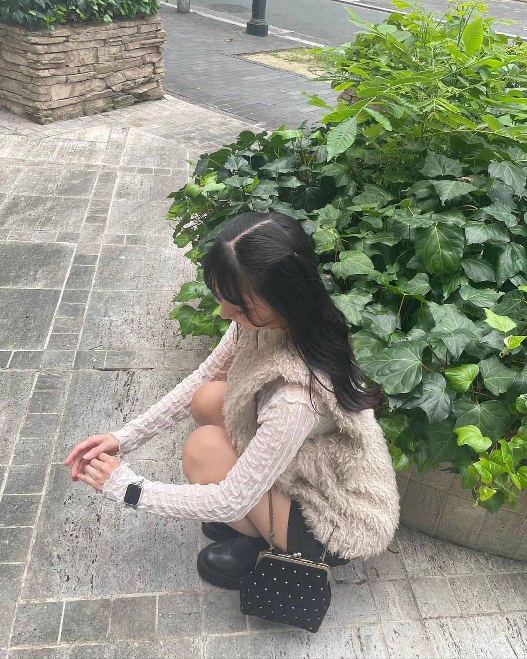 竹村夏音のインスタグラム：「GRLで秋服沢山買っちゃった🛒🩶」