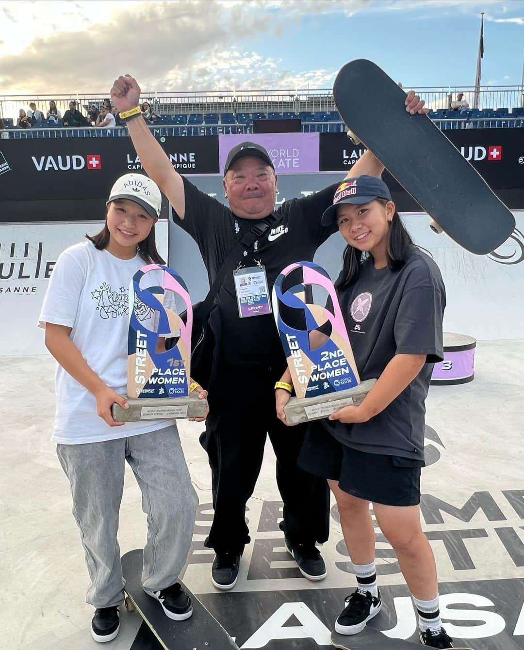 織田夢海さんのインスタグラム写真 - (織田夢海Instagram)「I was able to get 2nd place🥈 It was very fun❤️‍🔥 Thank you everyone 😊 @worldskatesb   Congratulations 🎉  @momiji_nishiya830 🥇 @paigeheyn 🥉 You are amazing 🫶🤝🏻」9月17日 3時44分 - yumeka_oda_1030