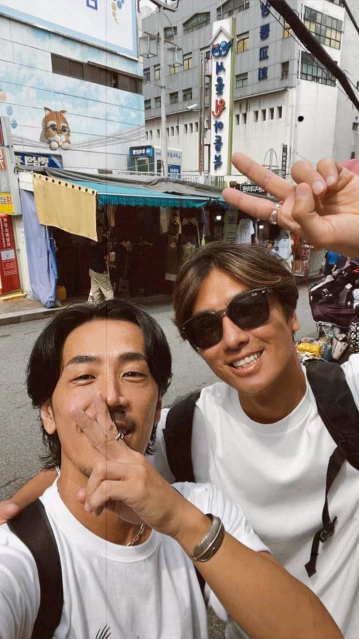 阿部大輔のインスタグラム：「４年ぶりの韓国へ🇰🇷 また来月も行こうかな！！ 最高の3日間をありがとう！！ ㅤㅤㅤㅤㅤㅤㅤㅤㅤㅤㅤㅤㅤ」