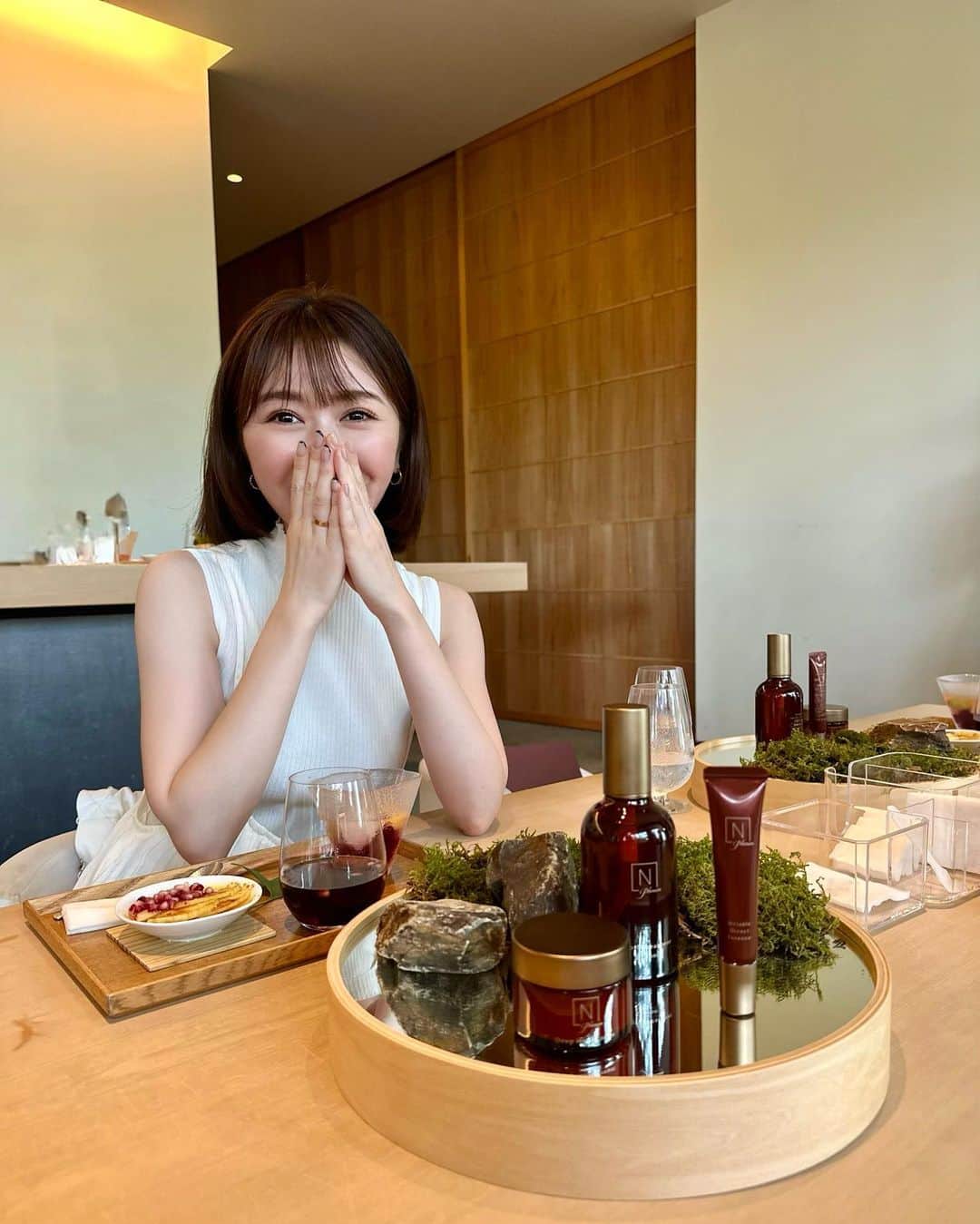 千葉由佳（ちばゆか）さんのインスタグラム写真 - (千葉由佳（ちばゆか）Instagram)「. ☕️💭 展示会行ったり発表会行ったりの日🤍  可愛い方達にたーくさん会えて刺激的だった〜🥹♥️」9月16日 20時56分 - chibayuka