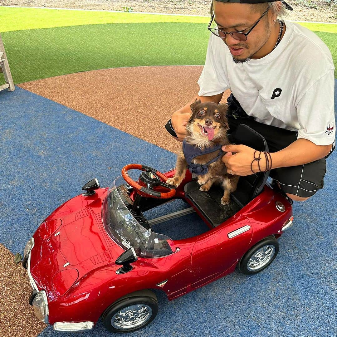 田中パウロ淳一さんのインスタグラム写真 - (田中パウロ淳一Instagram)「愛犬も一緒に楽しめて、家族みんなの疲れを癒せるホテル。 部屋には愛犬も入れる露天風呂があり、ロンとルイも気持ち良さそうでした。ロンは寝てました😆  ドッグランも3つあり、それぞれ特大、屋根付き、小型犬用ウッドチップがあり、時間が足りないくらい遊べちゃう。  その疲れもまた露天風呂で癒して、サウナで自分と向き合い、最後は室内風呂の100%天然温泉で最高な時間を堪能してリラックスして寝落ちしました😎💪  写真で分かると思うけど、ここは最高すぎた！！🤣  PR @hotel_foresthills #犬と泊まれる宿 #ペットと泊まれる宿 #ペット #犬 #犬のいる暮らし #犬と旅行 #フォレストヒルズ那須 #那須ホテル」9月16日 21時03分 - tanakapaulojunichi