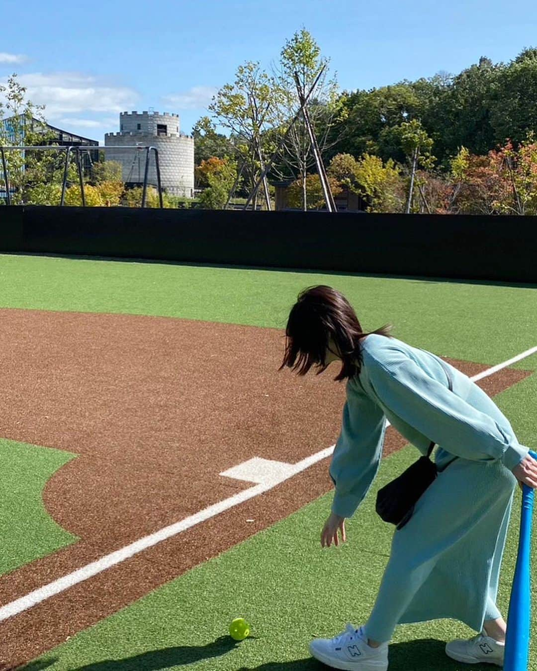 平塚日菜さんのインスタグラム写真 - (平塚日菜Instagram)「.  .  .  良い天気の日に〜〜！🌞🌱」9月16日 21時20分 - hiratsukahina