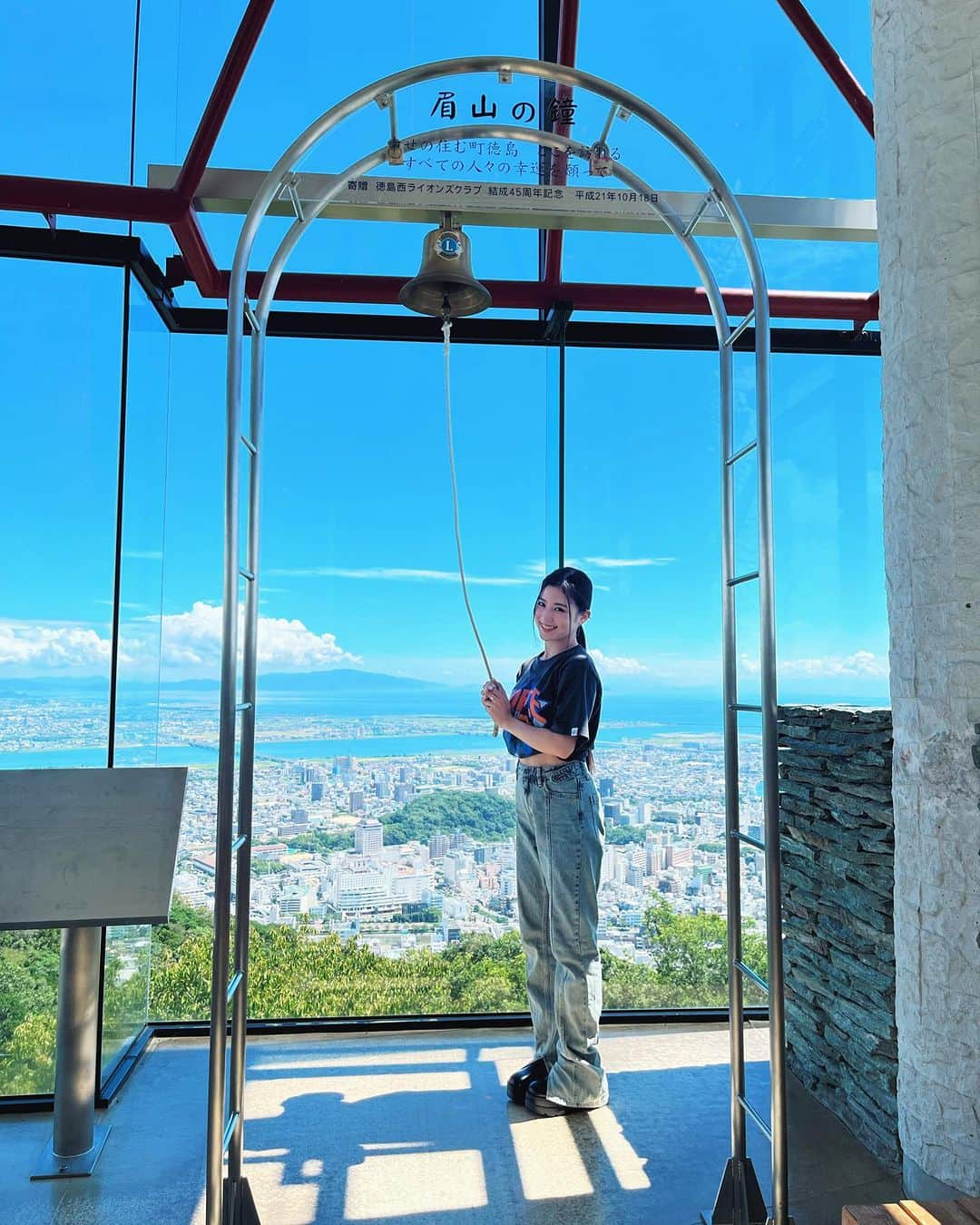 當山みれいさんのインスタグラム写真 - (當山みれいInstagram)「びざんでござんす〜⛰️ 早起き頑張って行ってきた🚡」9月16日 21時30分 - touyamamirei