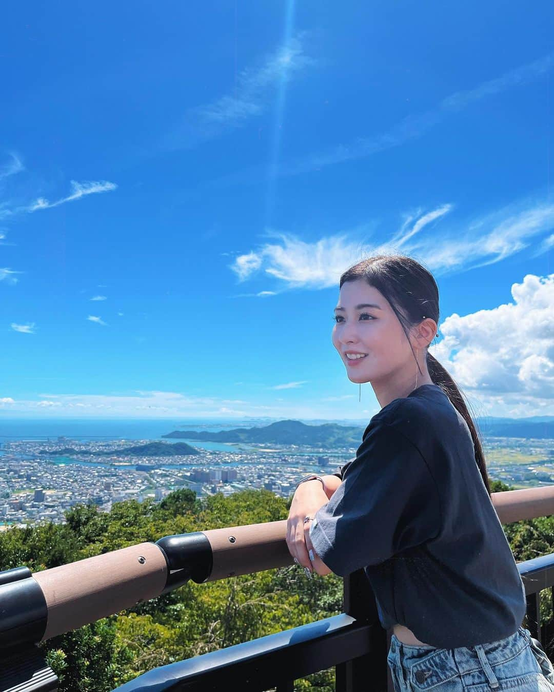 當山みれいさんのインスタグラム写真 - (當山みれいInstagram)「びざんでござんす〜⛰️ 早起き頑張って行ってきた🚡」9月16日 21時30分 - touyamamirei